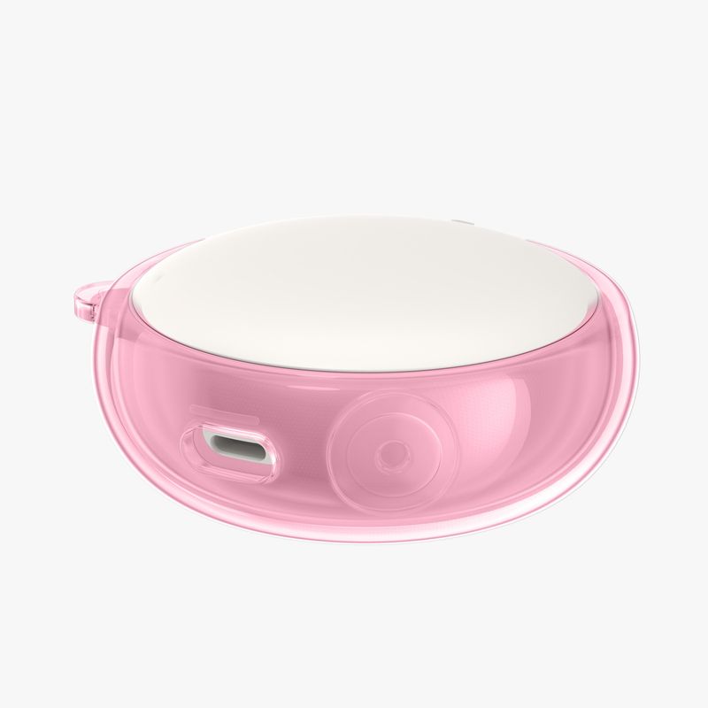 TV, Audio-Video si Foto - Portabile audio - Casti audio - Husa casti Kwmobile pentru Anker Soundcore Sleep A20, anti-alunecare, Silicon, roz, transparent - Infinity.ro