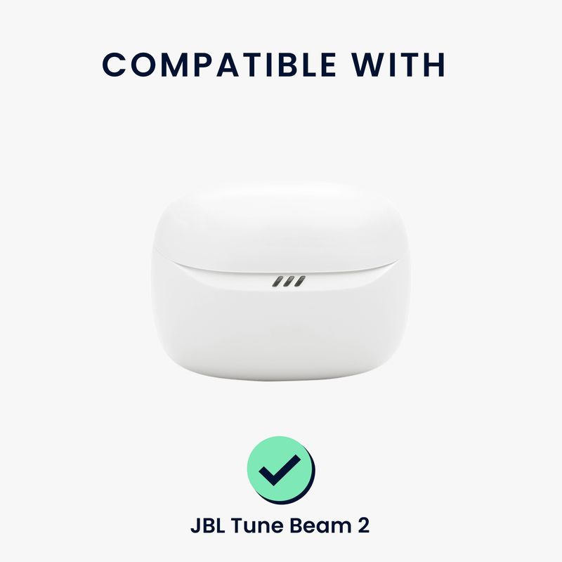 TV, Audio-Video si Foto - Portabile audio - Casti audio - Husa casti Kwmobile pentru JBL Tune Beam 2, protectie la zgarieturi, Silicon, multicolor - Infinity.ro