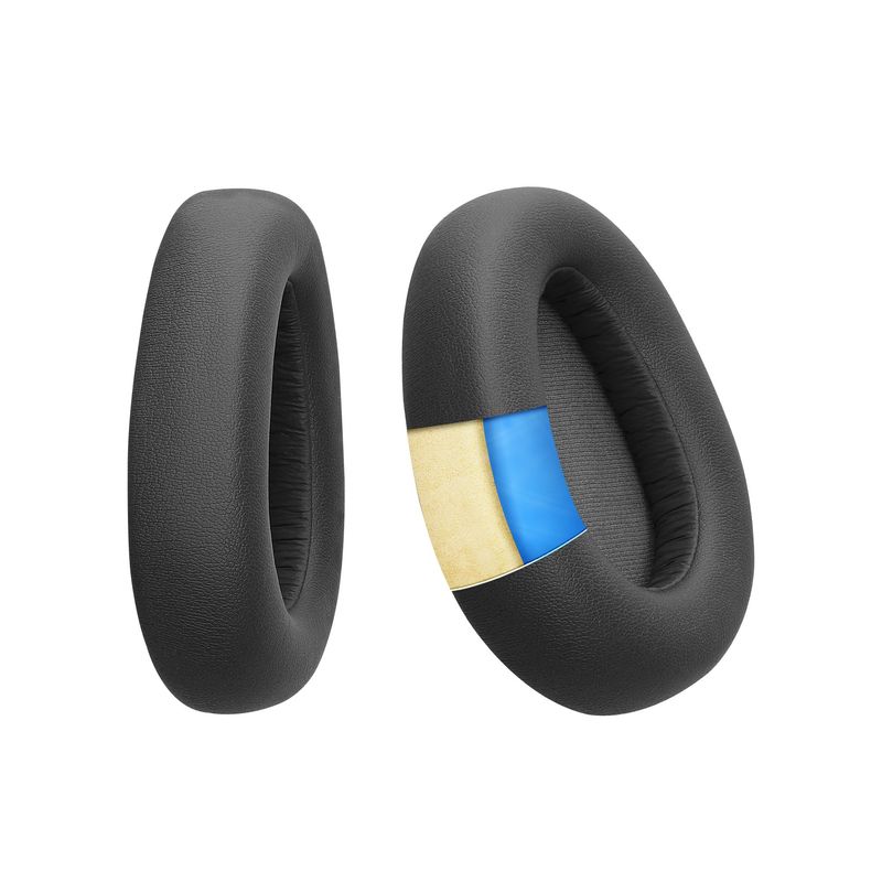 TV, Audio-Video si Foto - Portabile audio - Casti audio - Set 2 pernite pentru casti Kwmobile pentru JLab Jbuds Lux ANC, confort sporit, Piele ecologica, negru - Infinity.ro