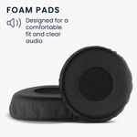 TV, Audio-Video si Foto - Portabile audio - Casti audio - Set 2 pernite pentru casti Kwmobile pentru Sony MDR-XB600, confort sporit, Piele ecologica, negru - Infinity.ro
