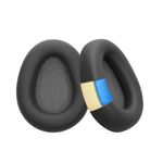 TV, Audio-Video si Foto - Portabile audio - Casti audio - Set 2 pernite pentru casti Kwmobile pentru JLab Jbuds Lux ANC, confort sporit, Piele ecologica, negru - Infinity.ro