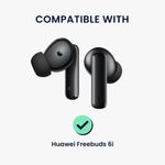 TV, Audio-Video si Foto - Portabile audio - Casti audio - Set 6 dopuri pentru casti Kwmobile pentru Huawei FreeBuds 6i, confort sporit, Silicon, negru - Infinity.ro