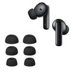 TV, Audio-Video si Foto - Portabile audio - Casti audio - Set 6 dopuri pentru casti Kwmobile pentru Huawei FreeBuds 6i, confort sporit, Silicon, negru - Infinity.ro