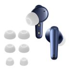 TV, Audio-Video si Foto - Portabile audio - Casti audio - Set 6 dopuri pentru casti Kwmobile pentru Anker Soundcore Liberty 4 NC, confort sporit, Silicon, alb - Infinity.ro