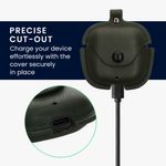 TV, Audio-Video si Foto - Portabile audio - Casti audio - Husa casti Kwmobile pentru Huawei FreeBuds SE 2, protectie la zgarieturi, Piele ecologica, verde - Infinity.ro