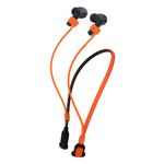 TV, Audio-Video si Foto - Portabile audio - Casti audio - Husa casti Kwmobile pentru Samsung Galaxy Buds 3 FE, Galaxy Buds 3, Galaxy Buds 3 Pro, Silicon, portocaliu, negru - Infinity.ro