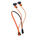 TV, Audio-Video si Foto - Portabile audio - Casti audio - Husa casti Kwmobile pentru Samsung Galaxy Buds 3 FE, Galaxy Buds 3, Galaxy Buds 3 Pro, Silicon, portocaliu, negru - Infinity.ro
