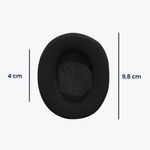 TV, Audio-Video si Foto - Portabile audio - Casti audio - Set 2 pernite pentru casti Kwmobile pentru Bose QC Ultra, QuietComfort Ultra, confort sporit, Piele ecologica, negru - Infinity.ro