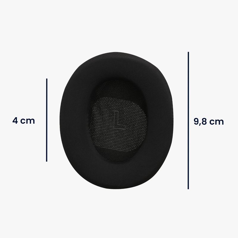 TV, Audio-Video si Foto - Portabile audio - Casti audio - Set 2 pernite pentru casti Kwmobile pentru Bose QC Ultra, QuietComfort Ultra, confort sporit, Piele ecologica, negru - Infinity.ro