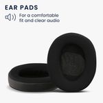 TV, Audio-Video si Foto - Portabile audio - Casti audio - Set 2 pernite pentru casti Kwmobile pentru Bose QC Ultra, QuietComfort Ultra, confort sporit, Piele ecologica, negru - Infinity.ro
