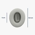 TV, Audio-Video si Foto - Portabile audio - Casti audio - Set 2 pernite casti Kwmobile pentru Bose QuietComfort 35, QuietComfort 35 II, QuietComfort 25, QuietComfort 15, gri - Infinity.ro