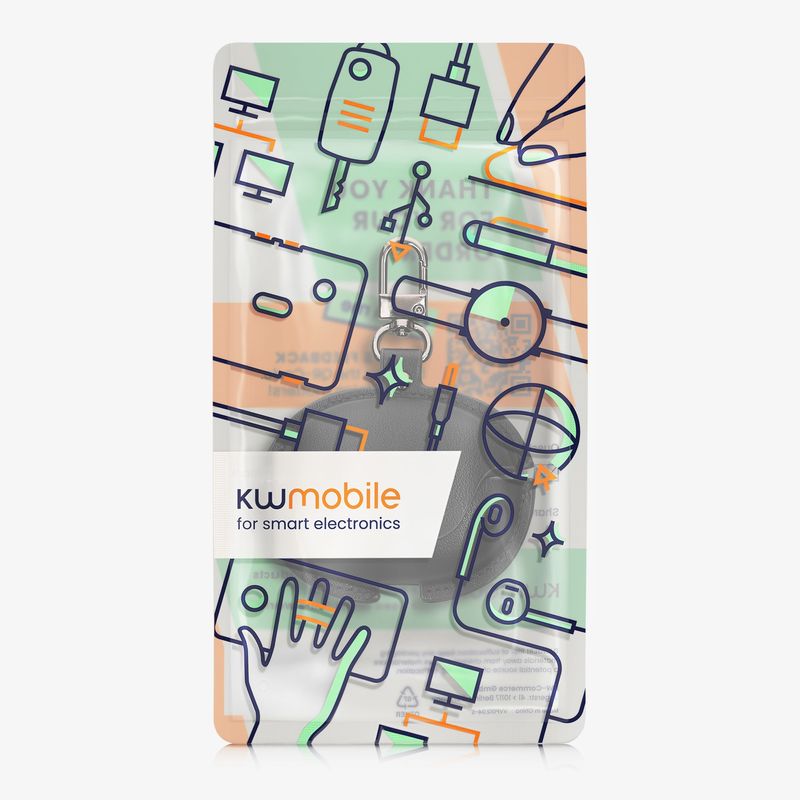 TV, Audio-Video si Foto - Portabile audio - Casti audio - Husa casti Kwmobile pentru Xiaomi Redmi Buds 6 Pro, protectie la zgarieturi, Piele ecologica, negru - Infinity.ro