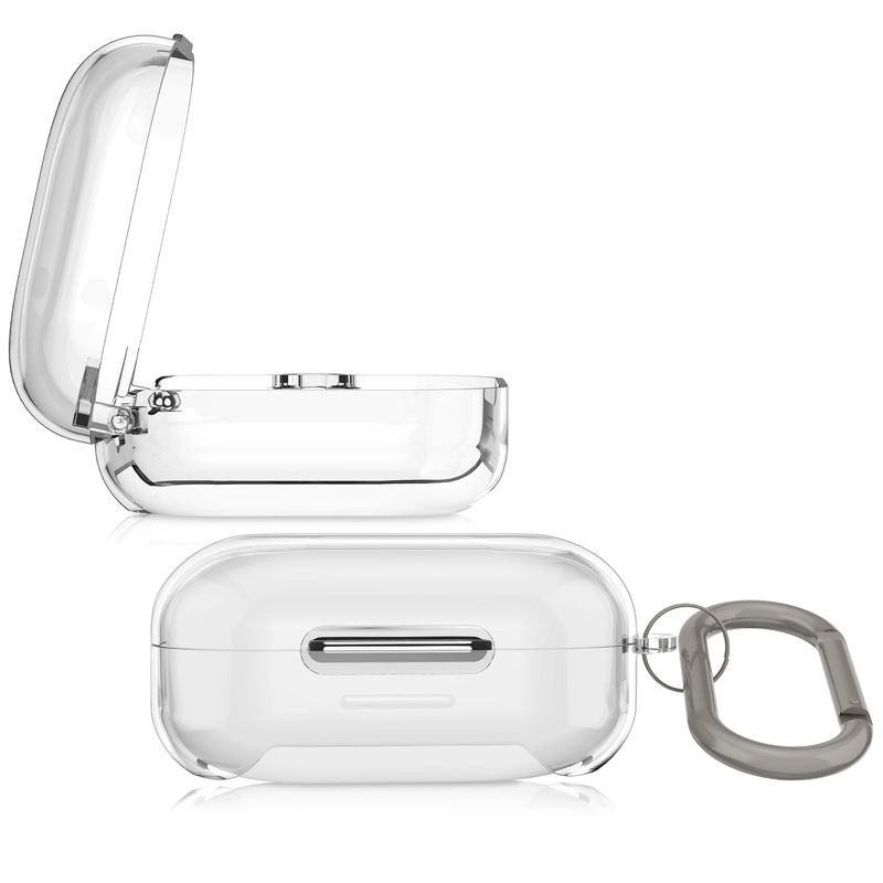 TV, Audio-Video si Foto - Portabile audio - Casti audio - Husa casti Kwmobile pentru Anker Soundcore P30i, protectie la socuri, Plastic, transparent - Infinity.ro