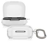 TV, Audio-Video si Foto - Portabile audio - Casti audio - Husa casti Kwmobile pentru Anker Soundcore P30i, protectie la socuri, Plastic, transparent - Infinity.ro