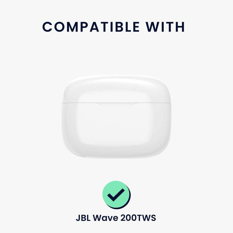 TV, Audio-Video si Foto - Portabile audio - Casti audio - Husa casti Kwmobile pentru JBL Wave 200TWS, protectie la zgarieturi, Silicon, multicolor - Infinity.ro