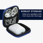 TV, Audio-Video si Foto - Portabile audio - Casti audio - Husa universala pentru casti Kwmobile, protectie la socuri, Spuma EVA, multicolor - Infinity.ro