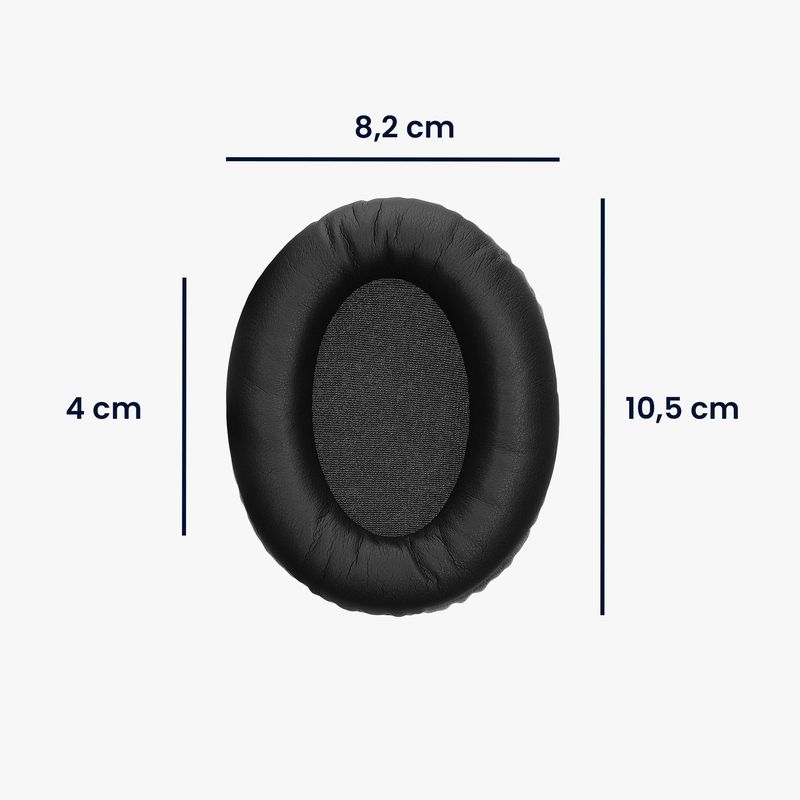 TV, Audio-Video si Foto - Portabile audio - Casti audio - Set 2 pernite pentru casti Kwmobile pentru Sennheiser HD280 Pro, confort sporit, Piele ecologica, negru - Infinity.ro