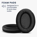 TV, Audio-Video si Foto - Portabile audio - Casti audio - Set 2 pernite pentru casti Kwmobile pentru Sennheiser HD280 Pro, confort sporit, Piele ecologica, negru - Infinity.ro