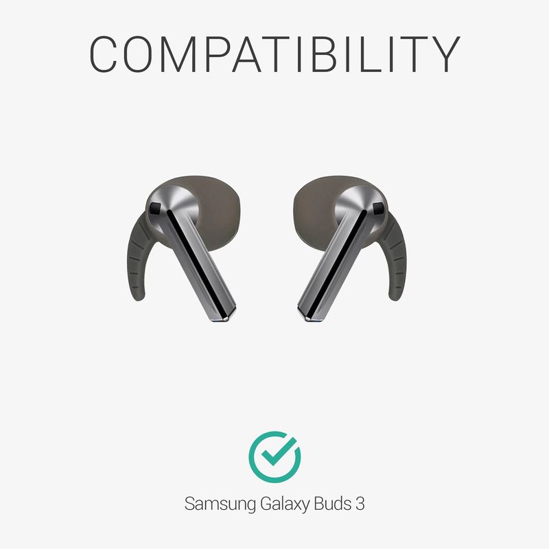 TV, Audio-Video si Foto - Portabile audio - Casti audio - Husa casti Kwmobile pentru Samsung Galaxy Buds 3, protectie la zgarieturi, Silicon, multicolor - Infinity.ro