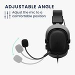TV, Audio-Video si Foto - Portabile audio - Casti audio - Microfon de schimb Kwmobile pentru Havit H2002D, detasabil, plastic, negru - Infinity.ro