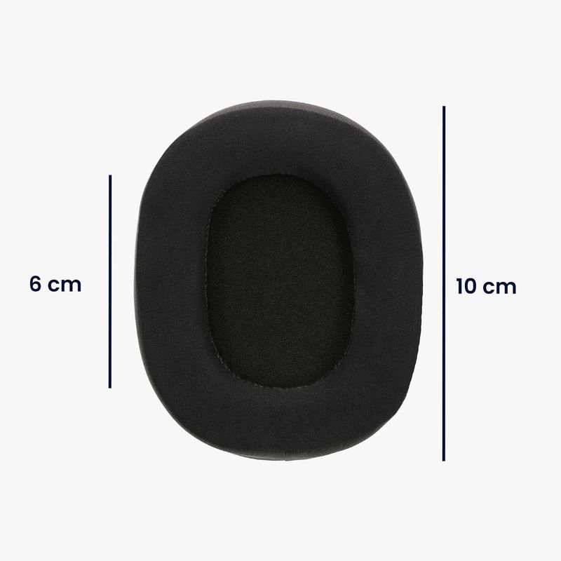 TV, Audio-Video si Foto - Portabile audio - Casti audio - Set 2 pernite pentru casti Kwmobile pentru Razer BlackShark V2 Pro (2023), confort sporit, Piele ecologica, negru - Infinity.ro