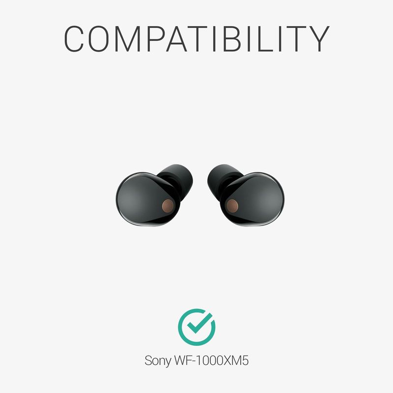 TV, Audio-Video si Foto - Portabile audio - Casti audio - Husa casti Kwmobile pentru Sony WF-1000XM5, protectie la zgarieturi, Silicon, multicolor - Infinity.ro