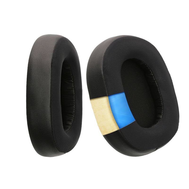 TV, Audio-Video si Foto - Portabile audio - Casti audio - Set 2 pernite pentru casti Kwmobile pentru Razer BlackShark V2 Pro (2023), confort sporit, Piele ecologica, negru - Infinity.ro