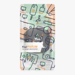 TV, Audio-Video si Foto - Portabile audio - Casti audio - Husa universala pentru casti Kwmobile, protectie la socuri, Textil, gri, negru - Infinity.ro
