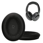 TV, Audio-Video si Foto - Portabile audio - Casti audio - Set 2 pernite pentru casti Kwmobile pentru JBL Tour One, confort sporit, Piele ecologica, negru - Infinity.ro