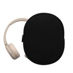 TV, Audio-Video si Foto - Portabile audio - Casti audio - Husa casti Kwmobile pentru Sony WH-CH520, WH-CH510, MDR-ZX110, inchidere cu fermoar, Neopren, negru - Infinity.ro