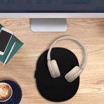 TV, Audio-Video si Foto - Portabile audio - Casti audio - Husa casti Kwmobile pentru Sony WH-CH520, WH-CH510, MDR-ZX110, inchidere cu fermoar, Neopren, negru - Infinity.ro