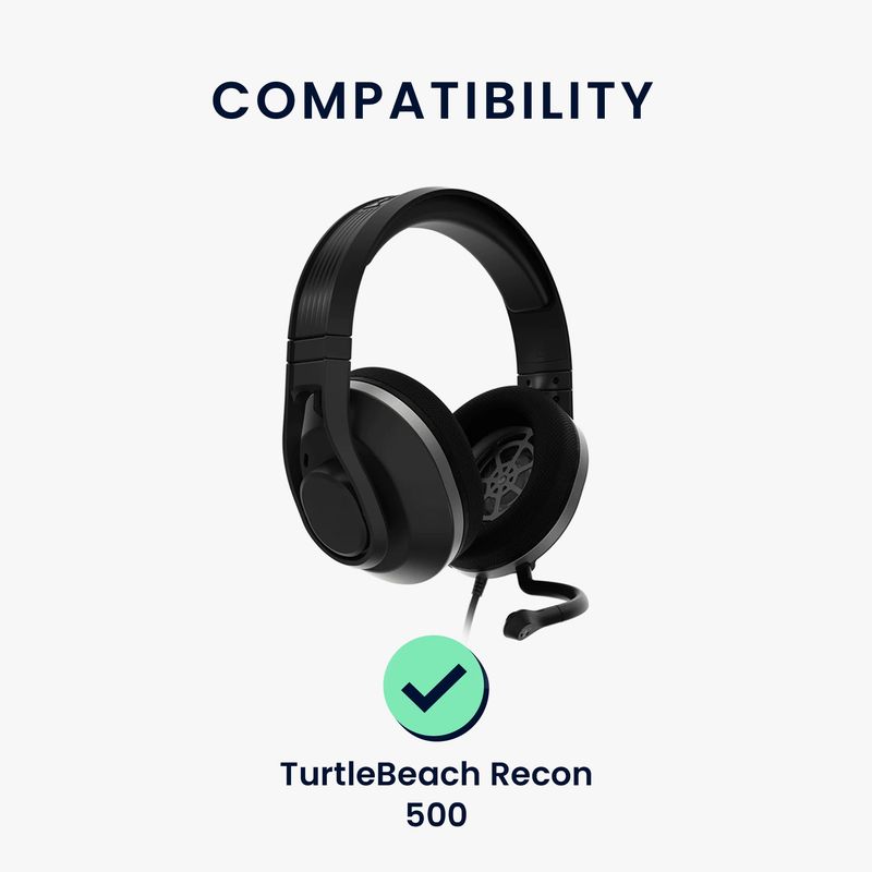 TV, Audio-Video si Foto - Portabile audio - Casti audio - Microfon de schimb Kwmobile pentru Turtle Beach Recon 500, detasabil, plastic, negru - Infinity.ro