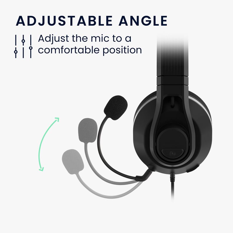 TV, Audio-Video si Foto - Portabile audio - Casti audio - Microfon de schimb Kwmobile pentru Turtle Beach Recon 500, detasabil, plastic, negru - Infinity.ro