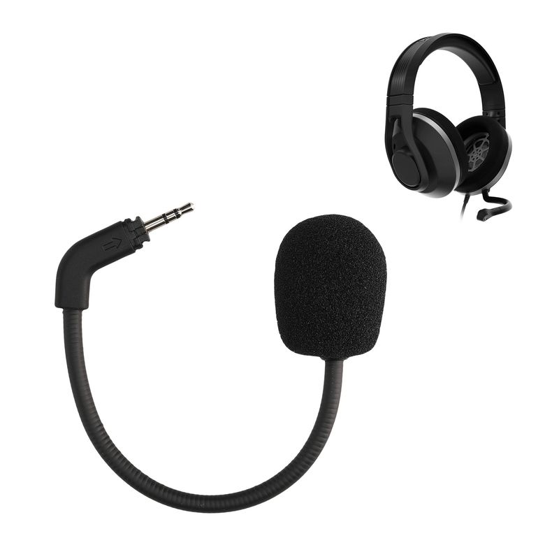 TV, Audio-Video si Foto - Portabile audio - Casti audio - Microfon de schimb Kwmobile pentru Turtle Beach Recon 500, detasabil, plastic, negru - Infinity.ro
