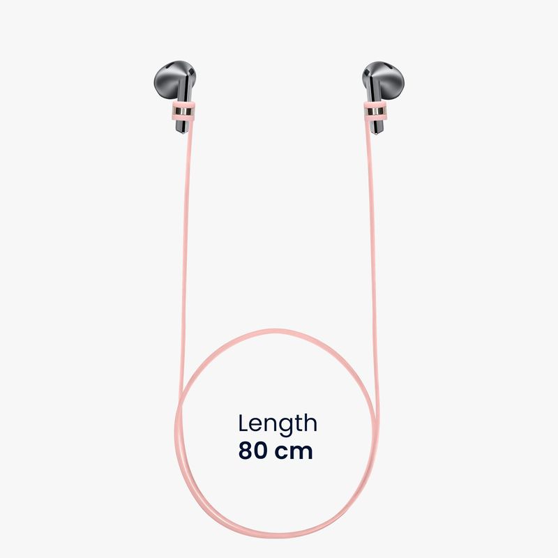 TV, Audio-Video si Foto - Portabile audio - Casti audio - Husa casti Kwmobile pentru Samsung Galaxy Buds 3, Anker Soundcore P20i, JBL Wave Beam, EarFun Air Pro 4, Silicon, roz - Infinity.ro