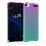 TV, Audio-Video si Foto - Portabile audio - Casti audio - Husa Kwmobile pentru Apple iPod Touch 6G, iPod Touch 7G, protectie la socuri, Silicon, multicolor - Infinity.ro
