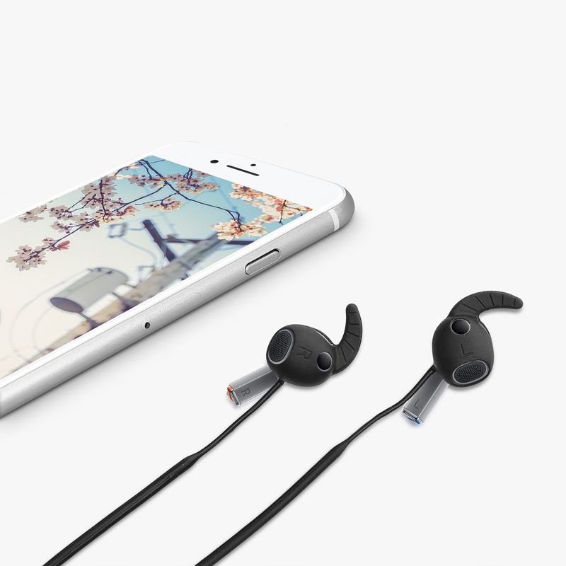 TV, Audio-Video si Foto - Portabile audio - Casti audio - Husa casti Kwmobile pentru Samsung Galaxy Buds 3 Pro, anti-alunecare, Silicon, negru - Infinity.ro