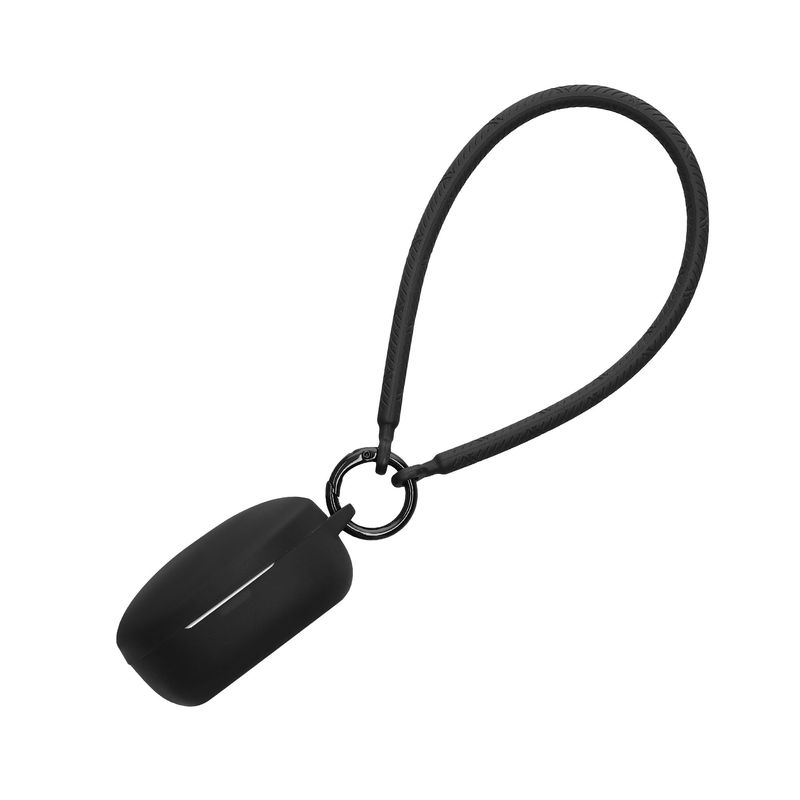 TV, Audio-Video si Foto - Portabile audio - Casti audio - Husa casti Kwmobile pentru Anker Soundcore Life P2 Mini, anti-alunecare, Silicon, negru - Infinity.ro