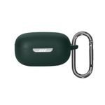 TV, Audio-Video si Foto - Portabile audio - Casti audio - Husa casti Kwmobile pentru JBL Live Pro 2 TWS, protectie la zgarieturi, Silicon, verde - Infinity.ro