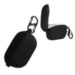 TV, Audio-Video si Foto - Portabile audio - Casti audio - Husa casti Kwmobile pentru JBL Wave 100TWS, protectie la zgarieturi, Silicon, negru - Infinity.ro