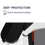 TV, Audio-Video si Foto - Portabile audio - Casti audio - Husa casti Kwmobile pentru JBL Wave 100TWS, protectie la zgarieturi, Silicon, negru - Infinity.ro