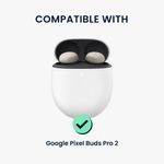 TV, Audio-Video si Foto - Portabile audio - Casti audio - Set 6 dopuri pentru casti Kwmobile pentru Google Pixel Buds Pro 2, confort sporit, Silicon, alb - Infinity.ro