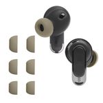 TV, Audio-Video si Foto - Portabile audio - Casti audio - Set 6 dopuri pentru casti Kwmobile pentru JBL Tour Pro 2, confort sporit, Silicon, bej - Infinity.ro