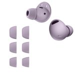TV, Audio-Video si Foto - Portabile audio - Casti audio - Set 6 dopuri pentru casti Kwmobile pentru Samsung Galaxy Buds 2 Pro, confort sporit, Silicon, mov - Infinity.ro