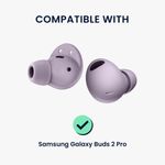 TV, Audio-Video si Foto - Portabile audio - Casti audio - Set 6 dopuri pentru casti Kwmobile pentru Samsung Galaxy Buds 2 Pro, confort sporit, Silicon, mov - Infinity.ro