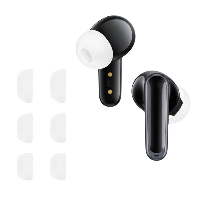 TV, Audio-Video si Foto - Portabile audio - Casti audio - Set 6 dopuri pentru casti Kwmobile pentru Anker Soundcore P40i, Soundcore P20i, confort sporit, Silicon, alb - Infinity.ro