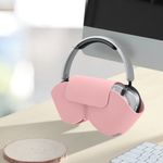 TV, Audio-Video si Foto - Portabile audio - Casti audio - Husa casti Kwmobile pentru Nothing Headphone (1), protectie la zgarieturi, Silicon, roz - Infinity.ro