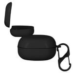 TV, Audio-Video si Foto - Portabile audio - Casti audio - Husa casti Kwmobile pentru Samsung Galaxy Buds 2 Pro, Buds 2, Buds Live, protectie la socuri, Termoplastic, negru - Infinity.ro