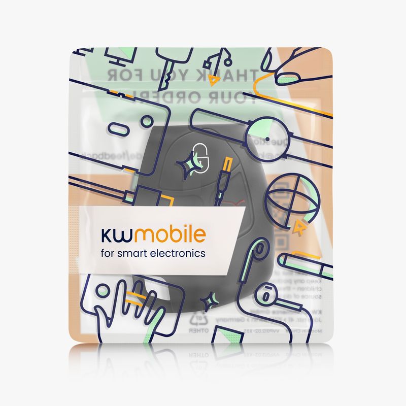 Auto si Moto - Electronice auto - Accesorii electronice auto - Husa pentru cheie auto Kwmobile pentru Mercedes-Benz A-Klasse W169, B W245 T245, C, CL, anti-alunecare, TPU, rosu, negru - Infinity.ro
