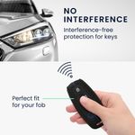 Auto si Moto - Electronice auto - Accesorii electronice auto - Husa pentru cheie auto Kwmobile pentru Audi A6, A7, A8, Q7, anti-alunecare, TPU, negru, albastru - Infinity.ro